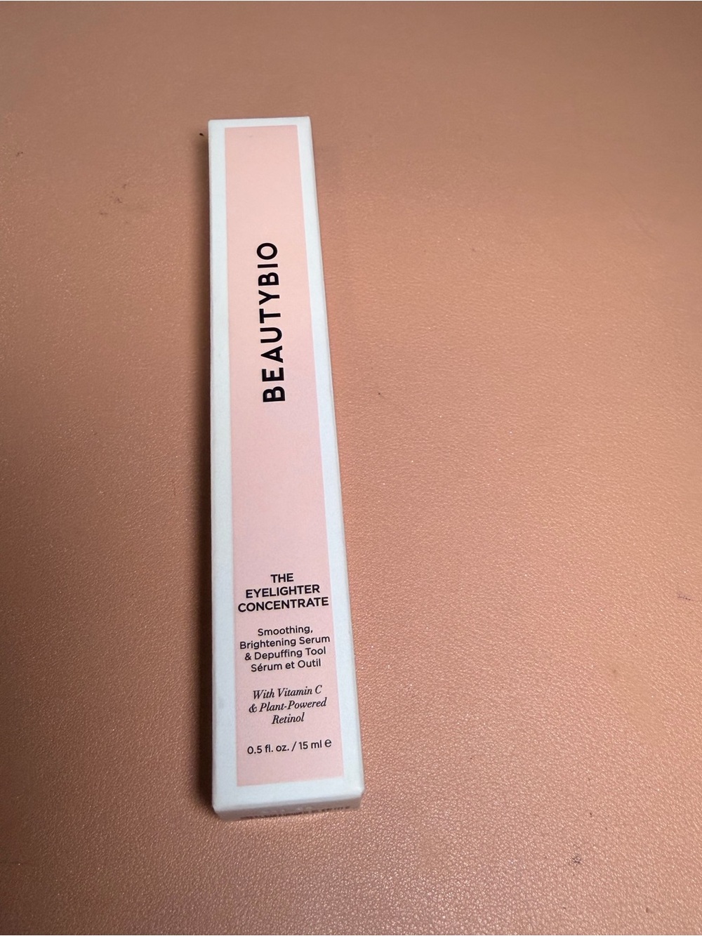 BeautyBio The Eyelighter Concentrate Eye Serum & Depuffing Tool, .5 oz
